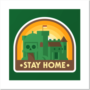 Stay Home Posters and Art